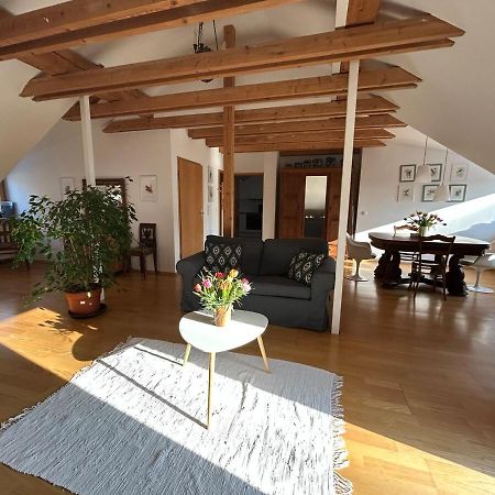 Grosse Wohnung Mit Dachterrasse In Starnberg Buitenkant foto