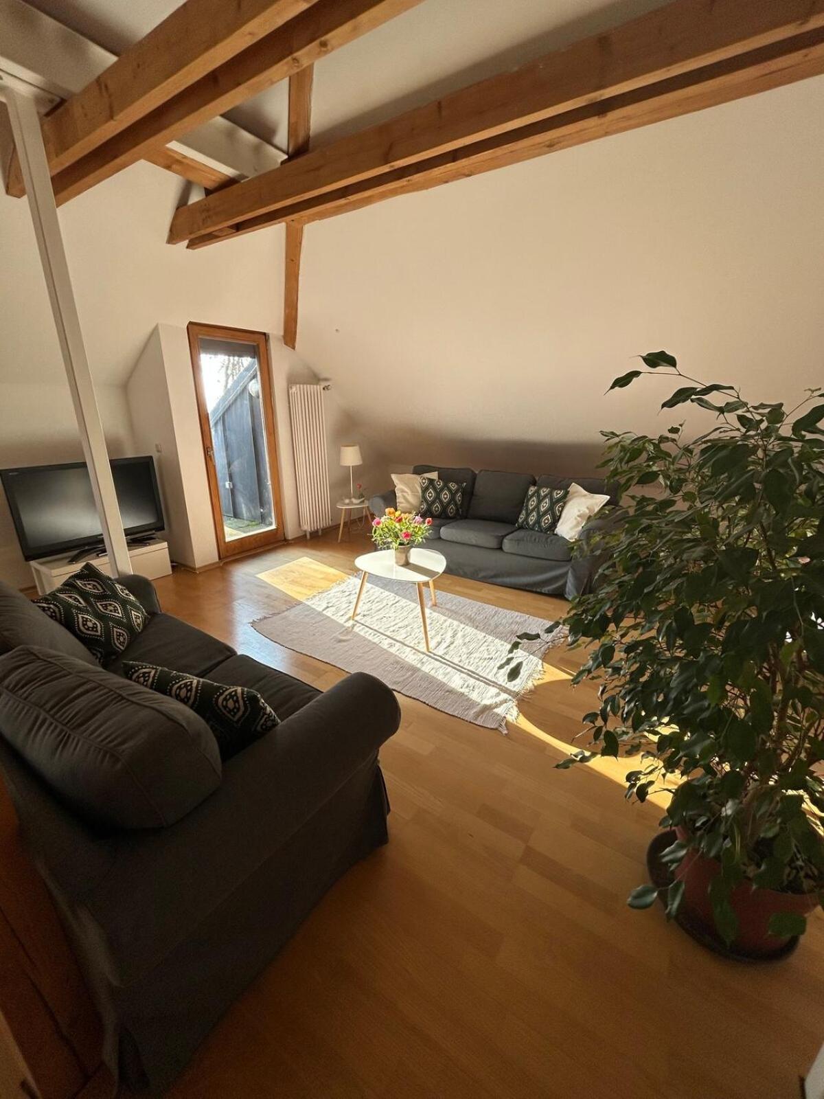 Grosse Wohnung Mit Dachterrasse In Starnberg Buitenkant foto