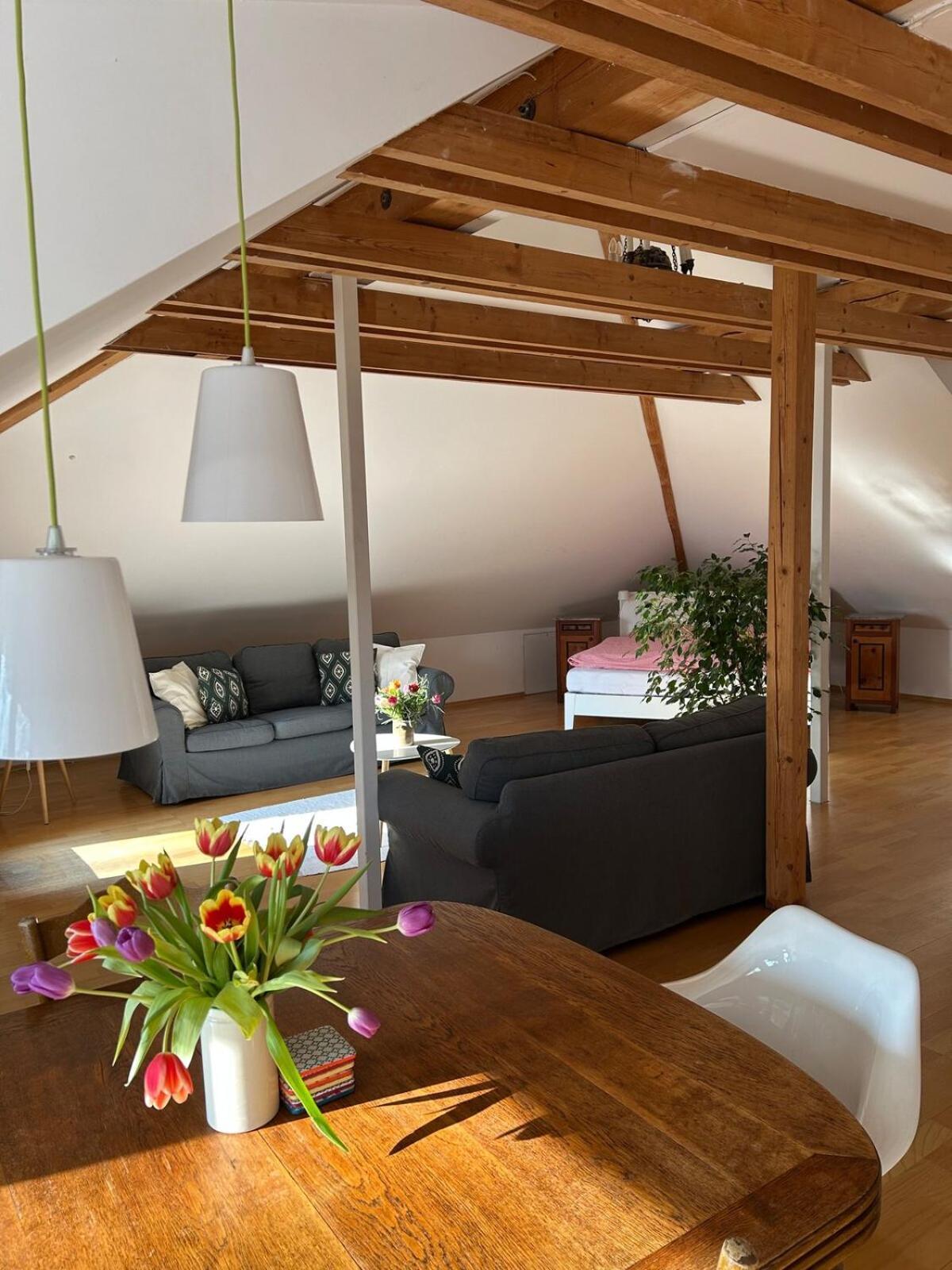 Grosse Wohnung Mit Dachterrasse In Starnberg Buitenkant foto